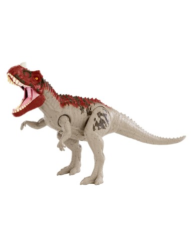 Mattel Jurassic World - Super Ruggito Camp Cretaceous (Nuove Avventure), Dinosauro giocattolo con attacco sonoro, 4+ anni
