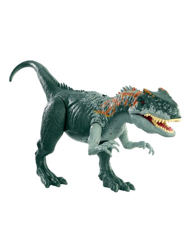 Mattel Jurassic World - Super Ruggito Camp Cretaceous (Nuove Avventure), Dinosauro giocattolo con attacco sonoro, 4+ anni