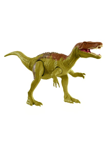 Mattel Jurassic World - Super Ruggito Camp Cretaceous (Nuove Avventure), Dinosauro giocattolo con attacco sonoro, 4+ anni