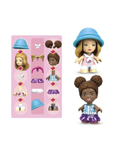 MEGA Barbie Construx Camper dei Sogni, Giocattolo da Costruzione con oltre 120 pezzi, per Bambini 5+ Anni