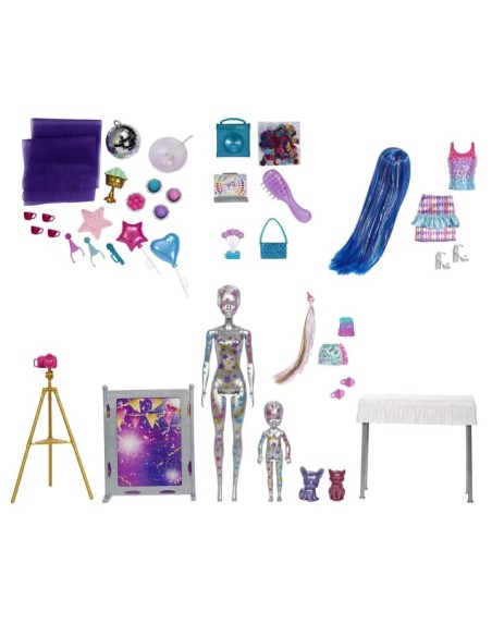 Barbie Méga Coffret Color Reveal