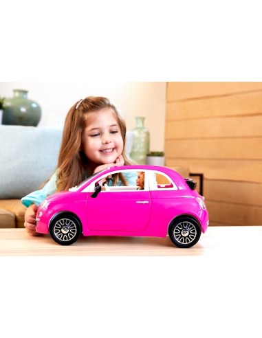 Barbie Fiat 500 Rosa