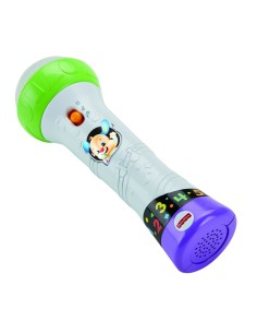 Fisher-Price Microfono Baby Rock Ridi & Impara, Giocattolo per Bambini 18+ Mesi 2