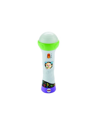 Fisher-Price Microfono Baby Rock Ridi & Impara, Giocattolo per Bambini 18+ Mesi