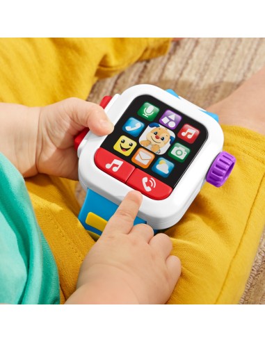 Fisher-Price Smart Watch Scopri e Impara, Insegna Numeri e Colori, Giocattolo per Bambini 6+ Mesi