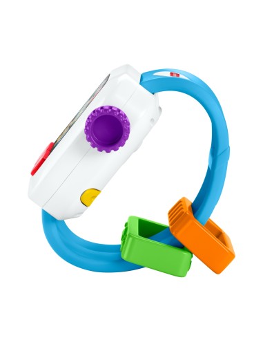 Fisher-Price Smart Watch Scopri e Impara, Insegna Numeri e Colori, Giocattolo per Bambini 6+ Mesi