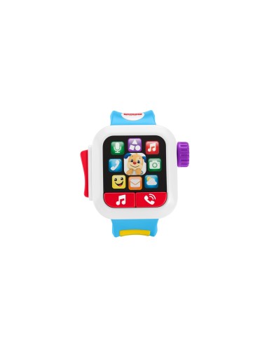 Fisher-Price Smart Watch Scopri e Impara, Insegna Numeri e Colori, Giocattolo per Bambini 6+ Mesi