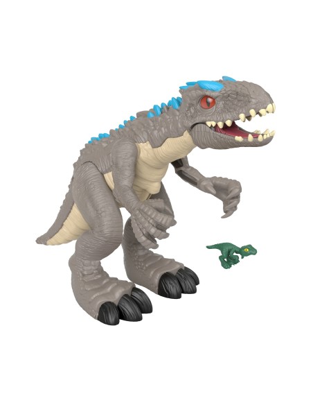 Fisher-Price Imaginext - Jurassic World, Dinosauro Indominus Rex per bambini da 3 anni in su