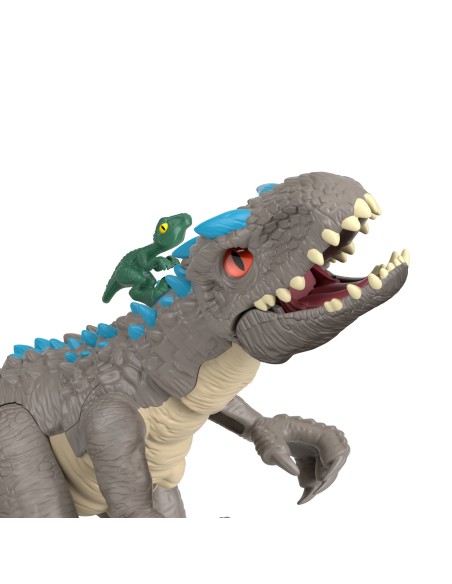 Fisher-Price Imaginext - Jurassic World, Dinosauro Indominus Rex per bambini da 3 anni in su