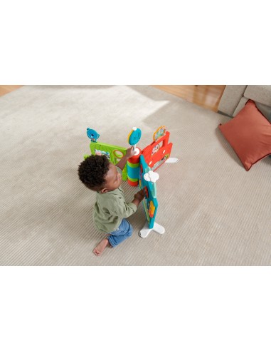 Fisher-Price ​ - Libro Gigante delle Attività 2-in-1, edizione italiana, giocattolo elettronico didattico e centro attività per