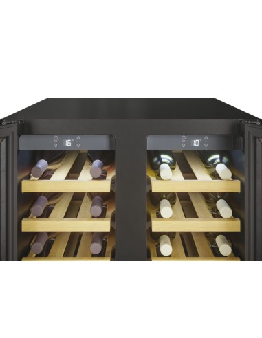 Candy CCVB 60D 1 Libera installazione Nero 38 bottiglia bottiglie