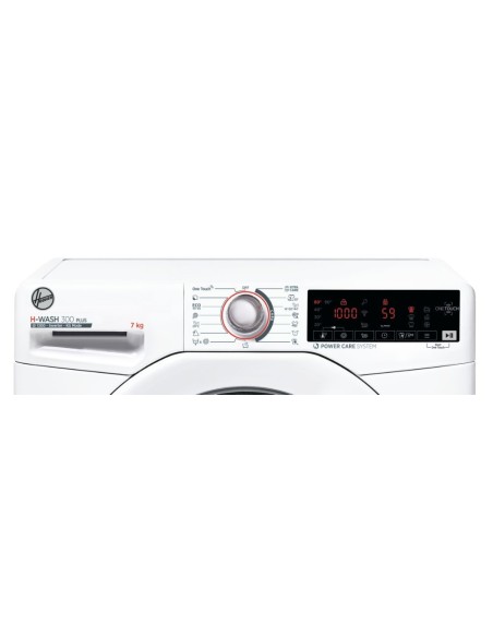 Hoover H-WASH 300 PLUS H3W4 37TXME 1-S lavatrice Caricamento frontale 7 kg 1300 Giri min A Bianco