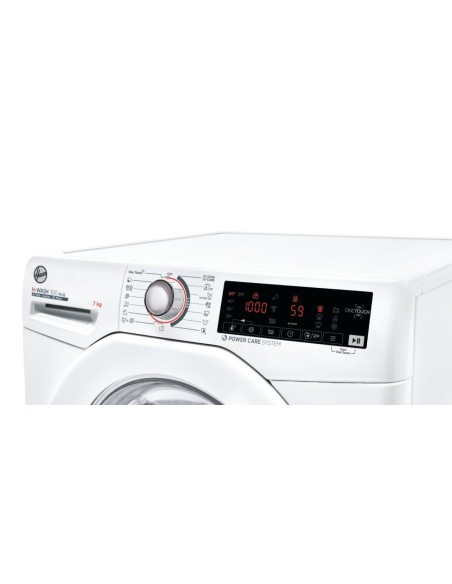 Hoover H-WASH 300 PLUS H3W4 37TXME 1-S lavatrice Caricamento frontale 7 kg 1300 Giri min A Bianco