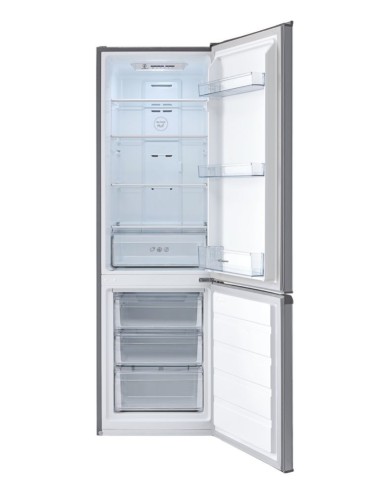 Candy CMICN 5182XN frigorifero con congelatore Libera installazione 270 L F Acciaio inossidabile