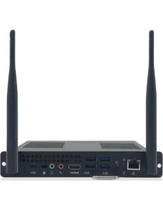 Newline WB7A120J PC stazione di lavoro i7-10510U Slim PC Intel® Core™ i7 16 GB DDR4-SDRAM 256 GB SSD Windows 10 Pro Mini PC Nero