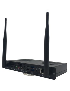 Newline WB5A820J PC stazione di lavoro i5-8265U Slim PC Intel® Core™ i5 DDR4-SDRAM 256 GB SSD Windows 10 Pro Mini PC Nero