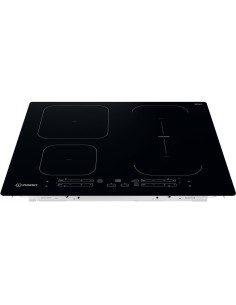 Indesit IB 65B60 NE Nero Da incasso 59 cm Piano cottura a induzione 4 Fornello(i) 2
