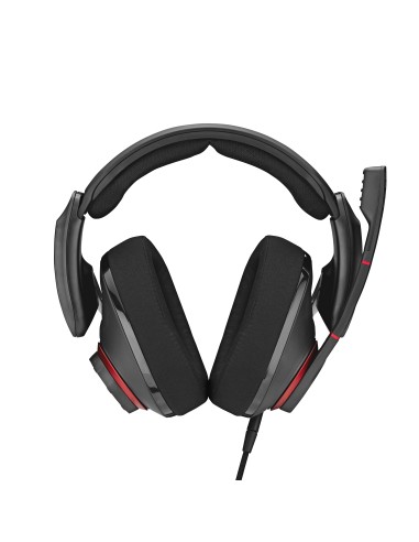 EPOS | SENNHEISER GSP 500 Auricolare Cablato A Padiglione Giocare Nero, Rosso