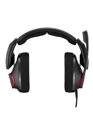 EPOS | SENNHEISER GSP 500 Auricolare Cablato A Padiglione Giocare Nero, Rosso