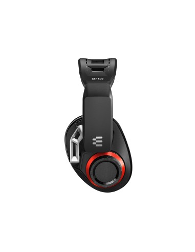 EPOS | SENNHEISER GSP 500 Auricolare Cablato A Padiglione Giocare Nero, Rosso