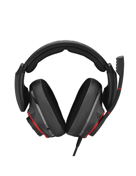 EPOS | SENNHEISER GSP 600 Auricolare Cablato A Padiglione Giocare Nero, Rosso