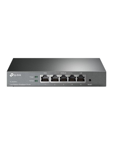 TP-Link TL-R470T+ router cablato Fast Ethernet Nero