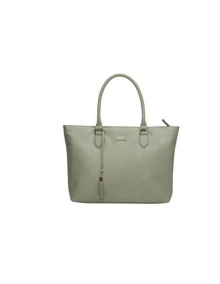 dbramante1928 AMSTERDAM - BORSA 15 - OLIVE GREEN borsa per notebook