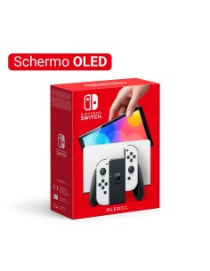 Nintendo Switch (modello Oled) Bianco, schermo 7 pollici
