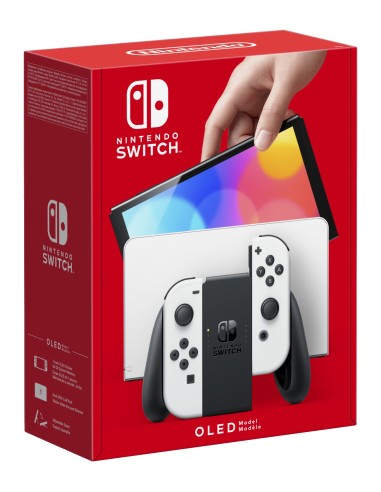 Nintendo Switch (modello Oled) Bianco, schermo 7 pollici
