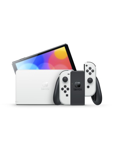 Nintendo Switch (modello Oled) Bianco, schermo 7 pollici