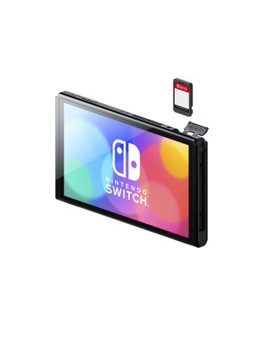 Nintendo Switch (modello Oled) Rosso neon Blu neon, schermo 7 pollici