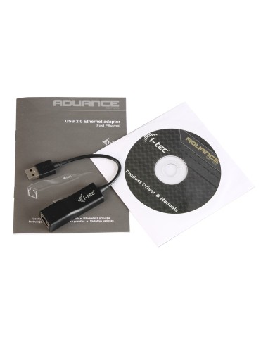 i-tec Advance U2LAN scheda di rete e adattatore Ethernet 100 Mbit s