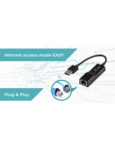 i-tec Advance U2LAN scheda di rete e adattatore Ethernet 100 Mbit s