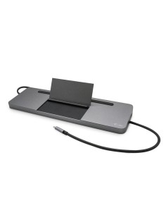 i-tec Metal USB-C Ergonomic 4K 3x Display Docking Station with Power Delivery 85 W + Universal Charger 112 W 2