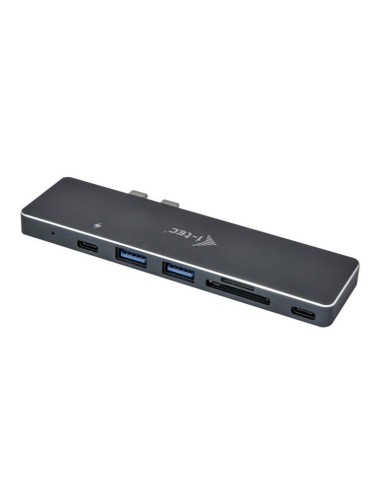 i-tec Metal Thunderbolt 3 Docking Station for Apple MacBook Pro Air + Power Delivery