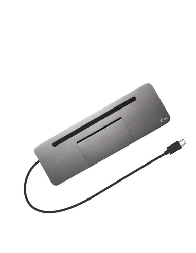 i-tec Metal USB-C Ergonomic 4K 3x Display Docking Station + Power Delivery 85 W