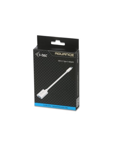 i-tec C31ADA cavo USB 0,2 m USB 3.2 Gen 2 (3.1 Gen 2) USB C USB A Bianco