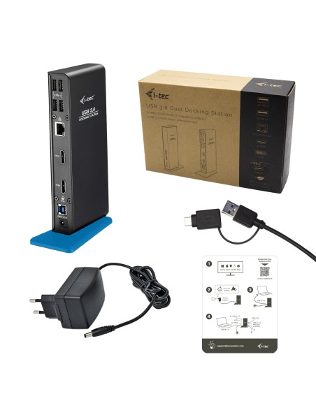 i-tec USB 3.0 USB-C Dual HDMI Docking Station