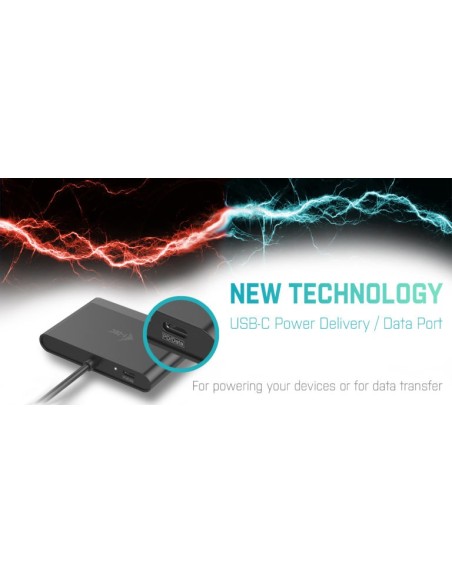 i-tec USB C HDMI Travel Adapter PD Data