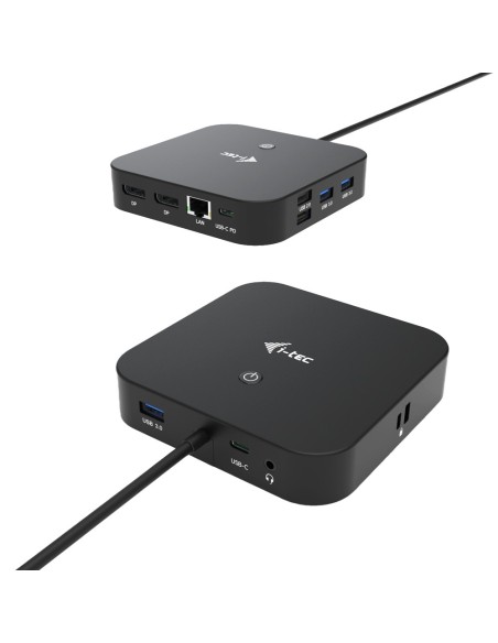 i-tec USB-C Dual Display Docking Station with Power Delivery 100 W