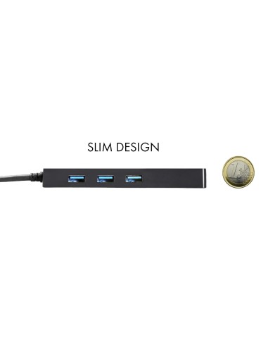 i-tec Advance C31GL3SLIM hub di interfaccia USB 3.2 Gen 1 (3.1 Gen 1) Type-C 5000 Mbit s Nero