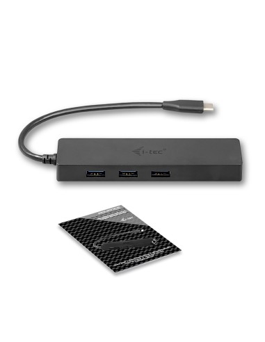i-tec Advance C31GL3SLIM hub di interfaccia USB 3.2 Gen 1 (3.1 Gen 1) Type-C 5000 Mbit s Nero