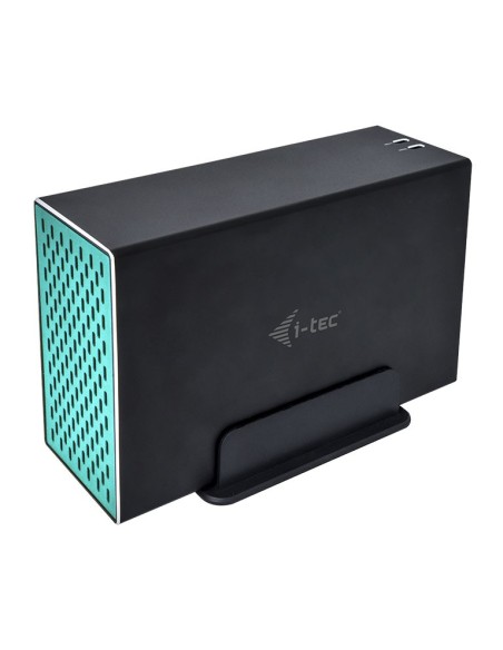 i-tec CAMYSAFEDUAL35 contenitore di unità di archiviazione Box esterno HDD Nero 3.5"