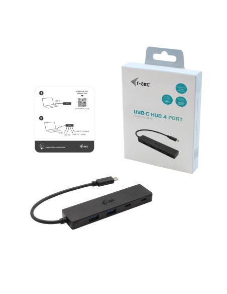 i-tec Metal USB-C HUB 2x USB 3.0 + 2x USB-C
