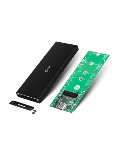 i-tec C31MYSAFEM2 contenitore di unità di archiviazione Box esterno SSD Nero M.2