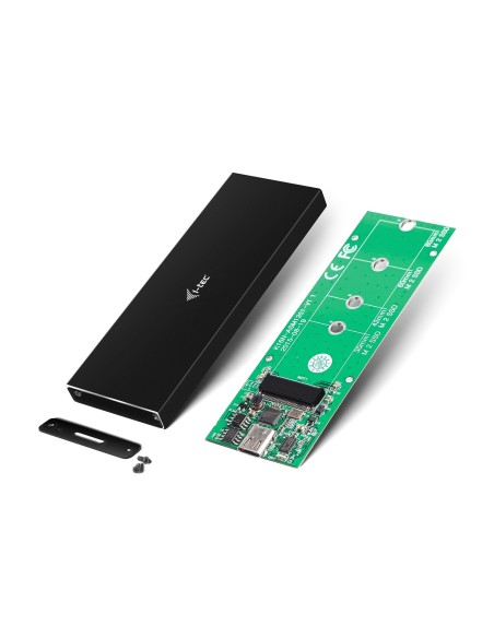 i-tec C31MYSAFEM2 contenitore di unità di archiviazione Box esterno SSD Nero M.2