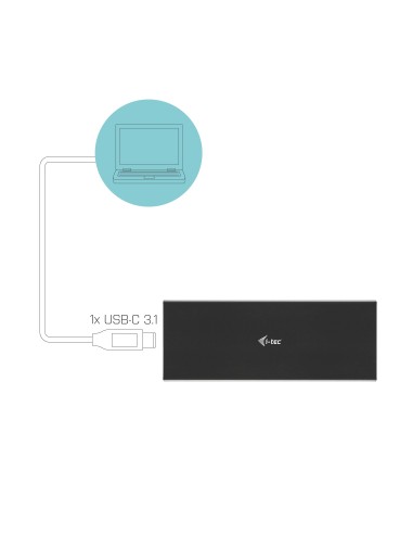 i-tec C31MYSAFEM2 contenitore di unità di archiviazione Box esterno SSD Nero M.2