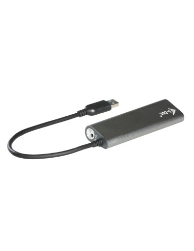 i-tec Metal U3HUB448 hub di interfaccia USB 3.2 Gen 1 (3.1 Gen 1) Type-A 5000 Mbit s Grigio