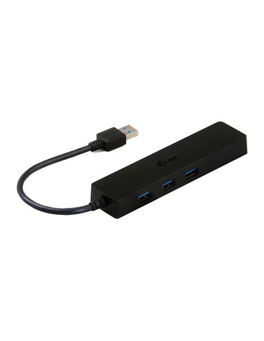 i-tec Advance U3GL3SLIM hub di interfaccia USB 3.2 Gen 1 (3.1 Gen 1) Type-A Nero