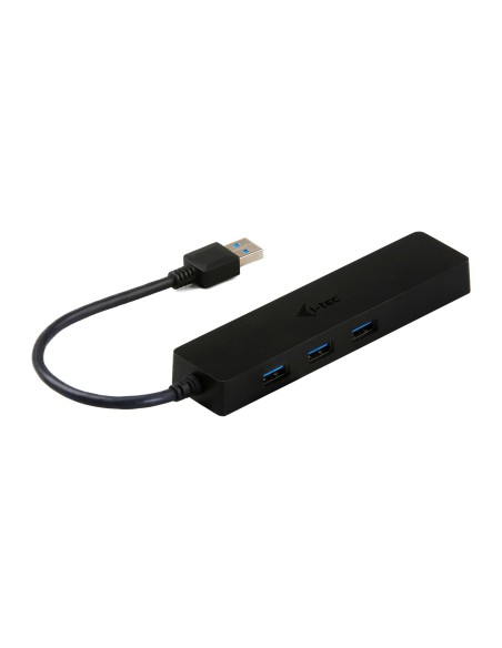 i-tec Advance U3GL3SLIM hub di interfaccia USB 3.2 Gen 1 (3.1 Gen 1) Type-A Nero